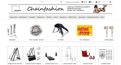 Desktop Screenshot of chainfashion.de